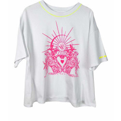 YIPPIE-HIPPIE T-Shirt Pink Leo S