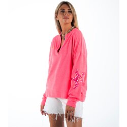 YIPPIE-HIPPIE Sweat Frottee Pink