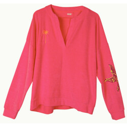 YIPPIE-HIPPIE Sweat Frottee Pink M