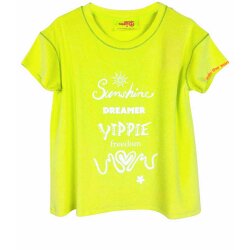 YIPPIE-HIPPIE Shirt Frottee Neongelb