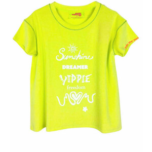 YIPPIE-HIPPIE Shirt Frottee Neongelb S
