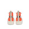 Sneaker High Olisa Weiss mit Orange