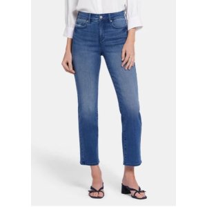 NYDJ Marilyn Straight Ankle Blue Island 34