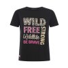ZWILLINGSHERZ T-Shirt Wild Black