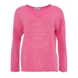 ZWILLINGSHERZ Sweatshirt Positive Mind Pink