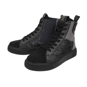 CRICKIT Damen High-Top Sneaker Rebeka – Stylischer Multicolour Leo Print mit robuster Plateausohle 37