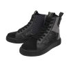 CRICKIT Damen High-Top Sneaker Rebeka – Stylischer Multicolour Leo Print mit robuster Plateausohle 37