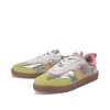 CRICKIT Damen Sneaker Ronja – Stylischer Low-Top Sneaker aus Veloursleder in Gelb mit Metallic-Details 40