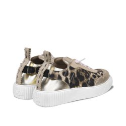 CRICKIT Damen Sneaker Oakli – Trendiger Low-Top Sneaker in Leo-Print mit Metallic-Details und robuster Sohle 39