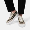 CRICKIT Damen Sneaker Oakli – Trendiger Low-Top Sneaker in Leo-Print mit Metallic-Details und robuster Sohle 39