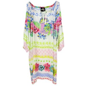 YIPPIE-HIPPIE Kleid Flower XL