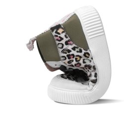 CRICKIT Damen High-Top Sneaker Rebeka – Multicolour Leo Print 38