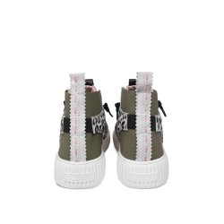 CRICKIT Damen High-Top Sneaker Rebeka – Multicolour Leo Print 38