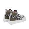 CRICKIT Damen High-Top Sneaker Rebeka – Multicolour Leo Print 38