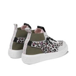 CRICKIT Damen High-Top Sneaker Rebeka – Multicolour Leo Print 40