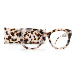 AUGENSTOLZ Lesehilfe Bik Boh – Brille im Animal-Print