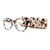 AUGENSTOLZ Lesehilfe Bik Boh – Brille im Animal-Print