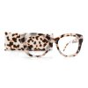 AUGENSTOLZ Lesehilfe Bik Boh – Brille im Animal-Print