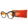AUGENSTOLZ Diami Orange Lesehilfe + 3,0
