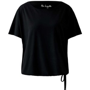 MISS LAGOTTE Damen Shirt 97028-9990 – Klassisches Basic-Shirt in Schwarz