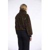 Rino & Pelle Damen Jacke Ambra 7012511 – Kunstfelljacke im Leo-Print 42