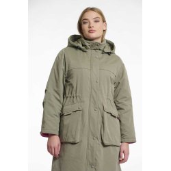 Rino & Pelle Damen Parka Lina 7002511 – Warmer Parka in Green Ash 36