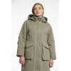 Rino & Pelle Damen Parka Lina 7002511 – Warmer Parka in Green Ash 36