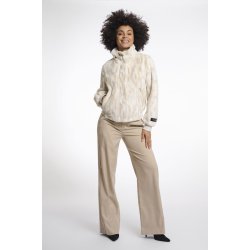 Rino & Pelle Damen Jacke Ambra.7002511 – Fleece-Jacke Frozen Flowers