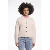 RINO&PELLE Damen Jacke Bubbly 5002511 – Kurzjacke in Teddy-Optik in Pale Pink