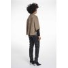 Rino & Pelle Damen Cape Dewi.7002511 – Kunstfell-Cape in Toffee 44