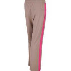 SPORTALM Damen Hose 650220-1106 – Stretchhose in Beige mit pinkem Seitenstreifen 36
