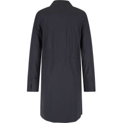 SPORTALM Damen Kleid 550221-5900 – Zipper-Kleid in Schwarz mit Kragen und Falten-Detail 42