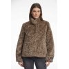 Rino & Pelle Damen Jacke Kion.7002511 – Kunstfelljacke in Toffee 42