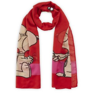 CODELLO Schal Peanuts Rot