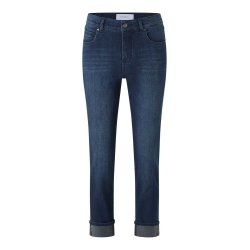 ANGELS Damen Jeans Cici Crop Glam 345700 – Cropped Slim Fit Denim mit Glam-Details 36