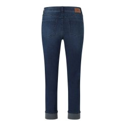 ANGELS Damen Jeans Cici Crop Glam 345700 – Cropped Slim Fit Denim mit Glam-Details 36