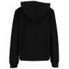 Sani Blu Damen Hoodie 8047 – Schwarzer Kapuzenpullover mit Strass-Details