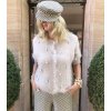 PHO Firenze Damen Strickjacke 4324045 – Edler Cardigan mit Perlen-Details M