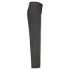 RED BUTTON Damen Hose Punta SRB4722 – Elegante Wide Leg Hose in Schwarz mit Nadelstreifen 42