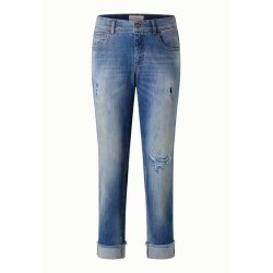 ANGELS Damen Jeans Darleen 814330 – Slim Fit Denim mit Used-Look 40