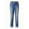 ANGELS Damen Jeans Darleen 814330 – Slim Fit Denim mit Used-Look 40