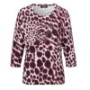 TUZZI Damen Shirt 423459-516 – Animal Print mit Strass-Detail 42
