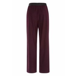 TUZZI Damen Hose 423610-000 – Weit geschnittene Cordhose in Violett 42