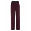 TUZZI Damen Hose 423610-000 – Weit geschnittene Cordhose in Violett 42