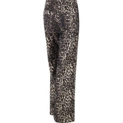 SPORTALM Damen Hose 650241-0217 – Leopardenmuster, Straight Fit, modisch & bequem 42