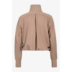 SPORTALM Damen Jacke 010278-0216 – High Collar Jacket in Beige mit Logo-Detail 36