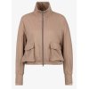 SPORTALM Damen Jacke 010278-0216 – High Collar Jacket in Beige mit Logo-Detail 36