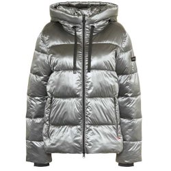 FRIEDA&FREDDIES Antrazitfarbene Pufferjacke mit Kapuze – Modell 5715 | Stylisch & Warm für den Winter 40