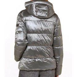 FRIEDA&FREDDIES Antrazitfarbene Pufferjacke mit Kapuze – Modell 5715 | Stylisch & Warm für den Winter 40