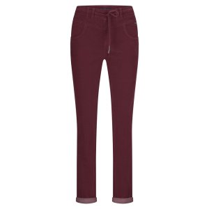 RED BUTTON Damen Hose Tessy SRB4655 – Komfortable Stretchhose in Ruby